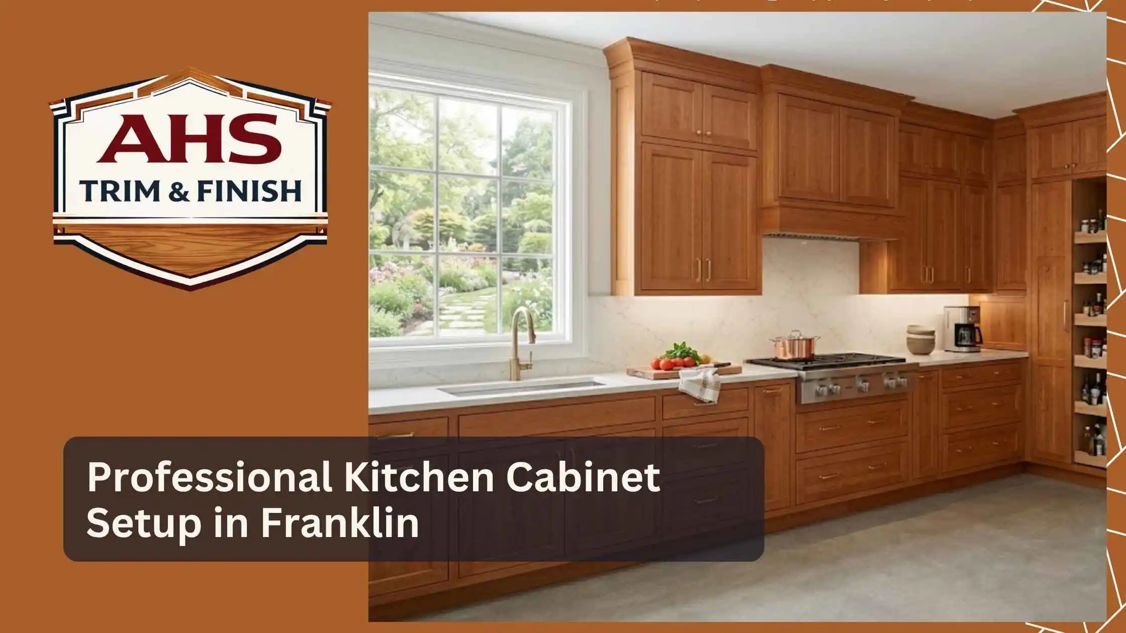Professional Kitchen Cabinet Setup in Franklin