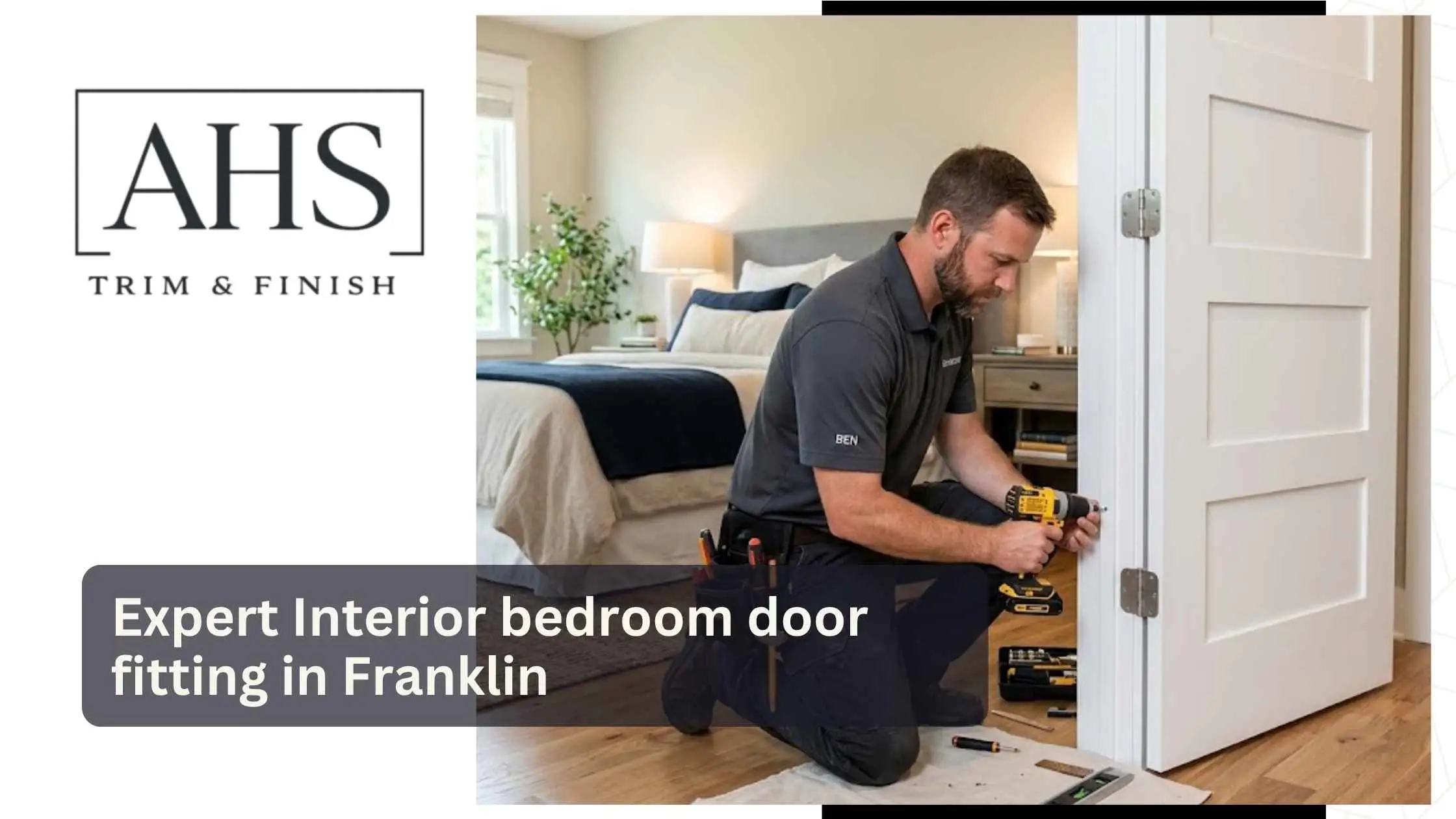 Expert Interior bedroom door fitting in Franklin