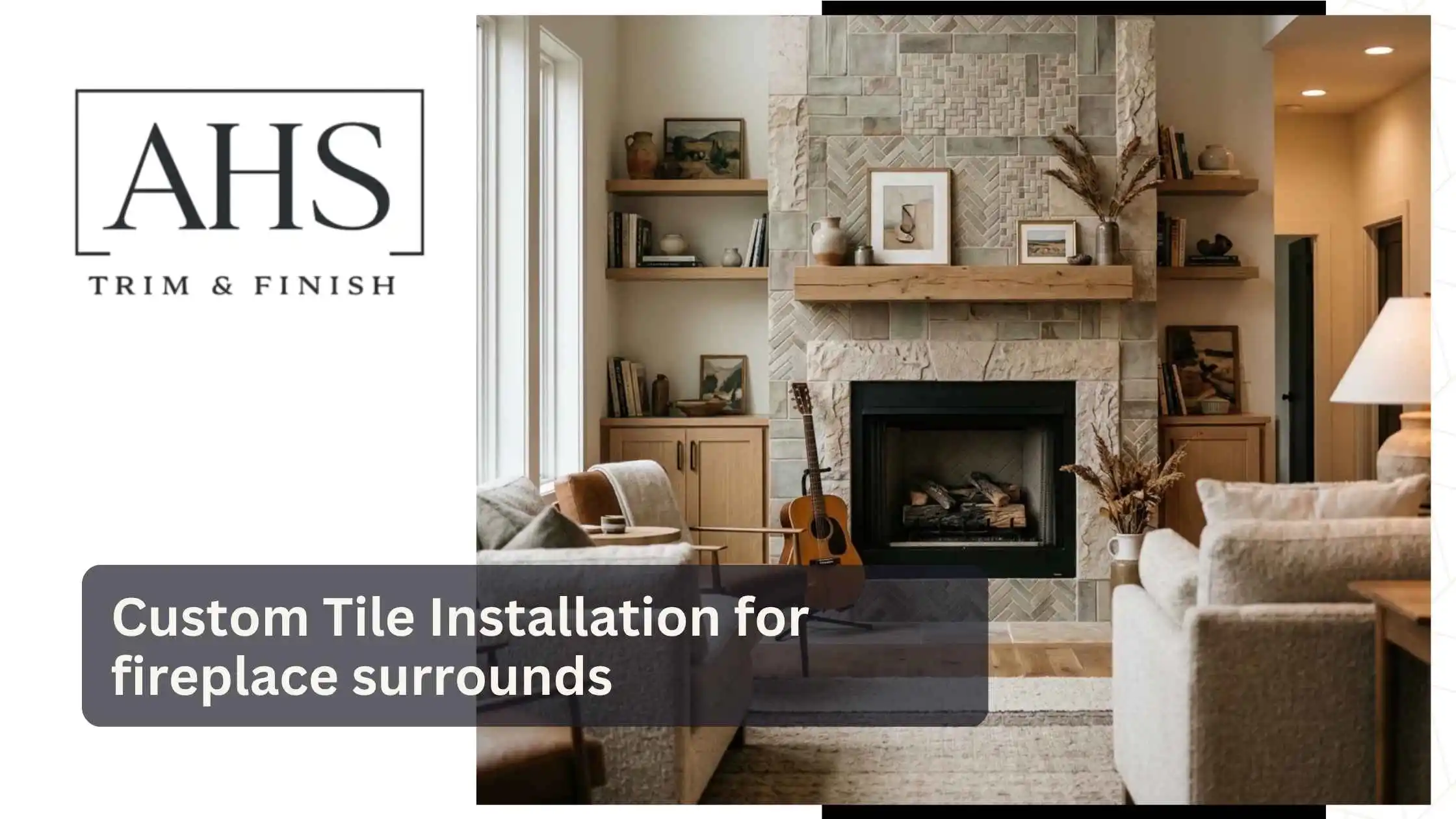 Nashville, TN Custom Tile Installation for fireplace surrounds